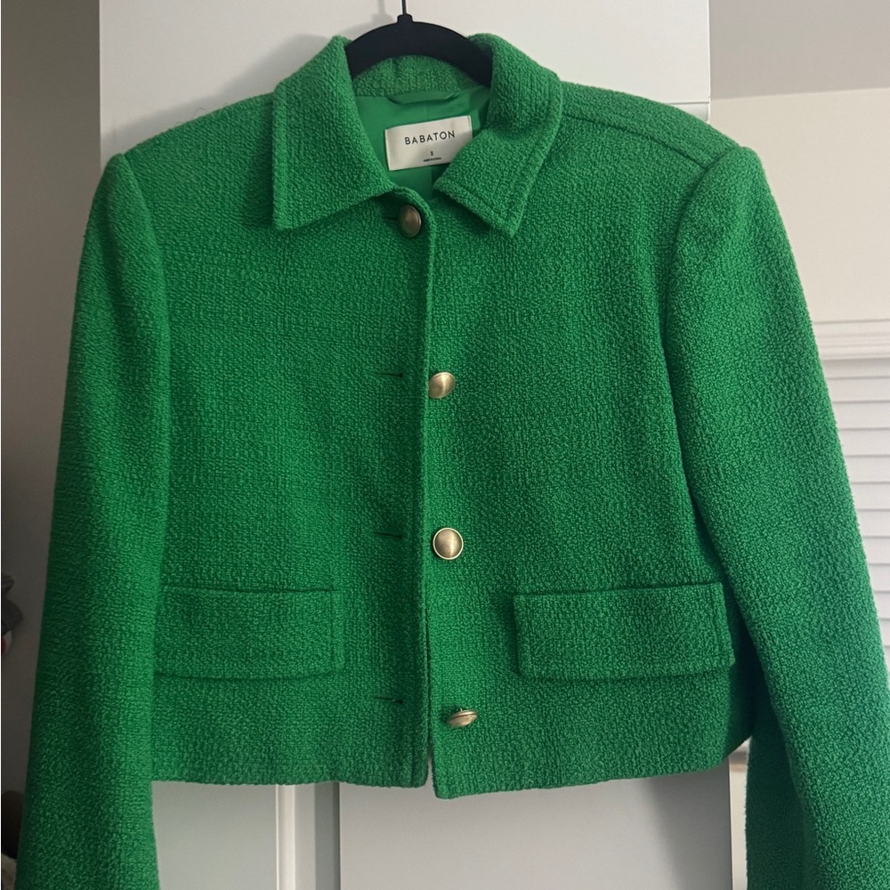 Babaton Vibrant Green Blazer